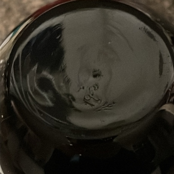 Vintage black amethyst Libby blown glass - Picture 4 of 4